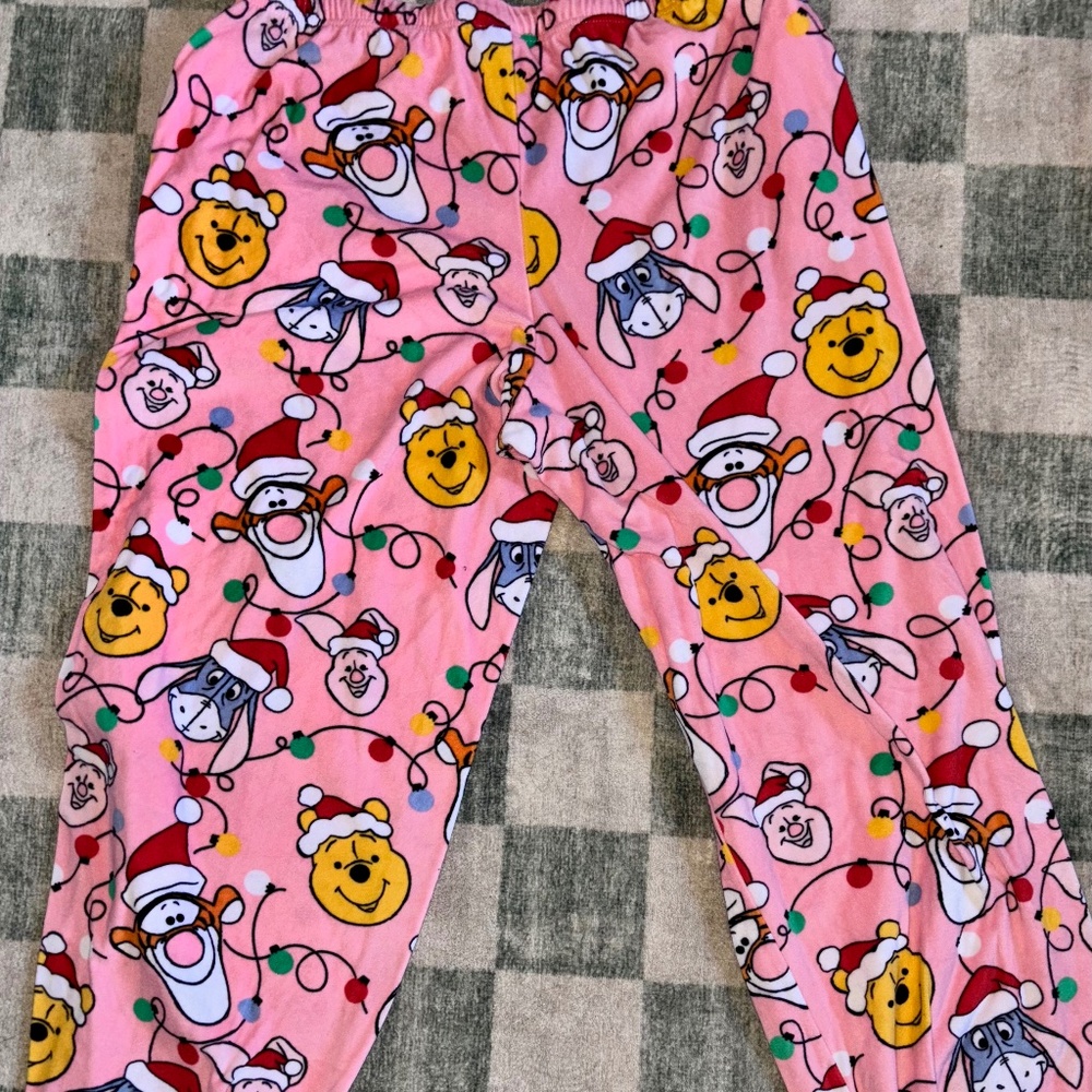 Christmas Winnie the Pooh Pijama Pants